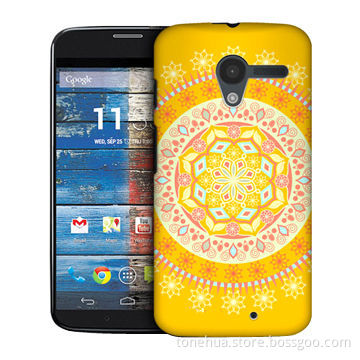 PC case for Motorola MOTO X, with rubber coating
